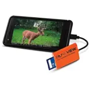 BoneView Trail Camera Viewer SD Card Reader - Type-C & Micro USB Android Phones