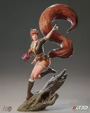 Squirl Girl Statue 3D Print Unpainted/Unassembled