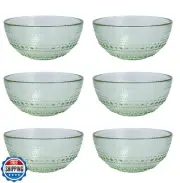 Fortessa Jupiter Vintage Glassware Collection 5 Inch Cereal Salad Dessert Sna