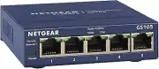 NEW! NETGEAR ProSafe 5 Port Gigabit Ethernet Switch GS105 "Built For Business"