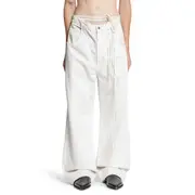 [ANN DEMEULEMEESTER] Michael 5 Pocket High Comfort Jeans White