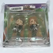 Oluo & Petra Figure Chibi Kyun Chara Ichiban Kuji Prize E Attack on Titan NEW