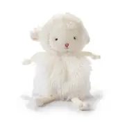 Bunnies by the Bay - Kiddo Lamb Roly Poly, Soft Toy Bunny Rabbit, White, 12cm Height