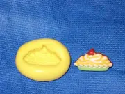 Pie Silicone Push Mold #777 For Cake Chocolate Resin Clay Soap Fondant Gumpaste