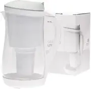 Ecobud Gentoo Plastic Water Filter Jug Grey & White 1.5L