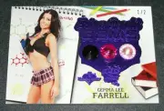 2018 Benchwarmer GEMMA LEE FARRELL Hot For Teacher GEMS Purple Foil/2 PLAYBOY