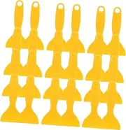 CHICAMPERA 25Pcs Car Film Changing Tool Gap Scraper Window Tint Applicator for Easy Adhesive Removal Durable Car Gadget for Home and Shop Use Yellow