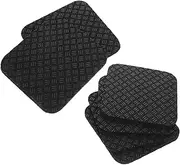 KOMBIUDA Noise Reduction Mat for Treadmill Heavy Duty High Density Silicone Pad Floors Equipment