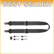 Ultra-Durable Peak Design SL-BK-3 Slide Camera Strap - Effortless One-Handed Use
