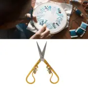 Embroidery Sewing Scissor Scissor Portable Stainless Steel Needlework Scissors