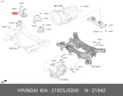 GENUINE NEW BRACKET ENGINE SUPPORT RH SUITS KIA STINGER 2022-2023 3.3L PETROL #B