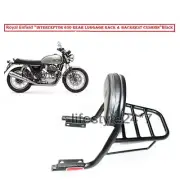 For Royal Enfield "Rear Luggage Rack & Backrest Cushion " GT & Interceptor 650