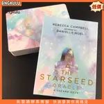 (BK)53 件/套塔羅牌 STARSEED ORACLE 預測藝術紙派對娛樂遊戲卡適用於俱樂部