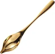 Ciieeo Spoons Stainless Steel Sauce Spoon Seasoning Scoop Pointed Sauce Heat Resistant Handle for Kitchen Use