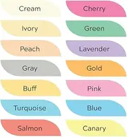 American Eagle PASTEL Colored Copy Paper, 20LB 8.5 X 11, 500 Sheets Per Ream (BUFF)