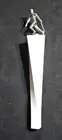 Silver Basketball Cast Trophy Tap Handle Vintage 15" Beer Keg Kegerator