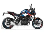 BMW F900R Graphic Decal Sticker Kit (1-2.M Carbon WB)