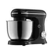 Healthy Choice Electric 1200W Mix Master 5L Stand Mixer w/Bowl/Whisk/Beater BLK