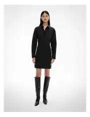 [Witchery] Knit Back Mini Dress in Black