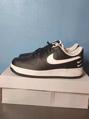 Nike Air Force 1 '07 LV8 'Double Swoosh - Black White' Size 8