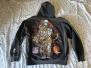 Cincinnati Bengals Mitchell & Ness x Warren Lotas Black NFL Pullover Hoodie L