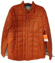 The Overland collection St John's bay Outdoor Jacket coat medium red spice New