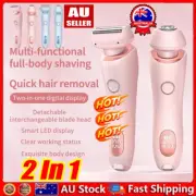 2in1 SilkGlide Pro Silk Glide Epilator Electric Shaver Razors Trimmer for Bikini