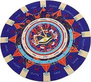 Vaguelly Unique Design Pendulum Mat Pad for Divination Games and Meditation Metaphysical Symbols