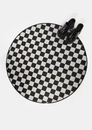 Retro Today Circle Rug