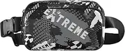 [GuoChe] Trendy Crossbody Bag Waist Packs Women Men Adults 1970s Disco Retro Grunge Graffiti Mini Chest Belt Bum Bag with Adjustable Strap for Travel Shopping Running, 1970S disco retro grunge graffiti53, 8" x