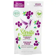 Stevita, Naturals, Sugar Free Hard Candy, Glorious Grape, 3 oz (85 g)