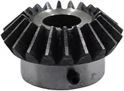 MCMATUTKEQ 1pc 1:1 Bevel Gear 1M 15 20 25 30 Teeth 1 Module 15T 20T 25T 30T 90 Degrees Meshing Angle Steel Gears Bore 5 6 7 8 10 12 14-16mm(6mm,15 Teeth)