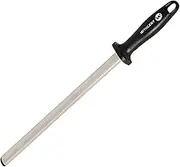 Knife Sharpener - Diamond Steel 12 inch, Professional Sharpening Steel for Master Chef, Kitchen Knife, Cooking Knife, Butchers and Japanese Knife, Hunter or Home Gourmet Blade Sharpening Stick
