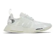 Adidas NMD_R1 ‘White Silver Metallic’ Women’s Sneakers Size 8 GW5681 New in Box