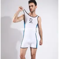 在飛比找Yahoo!奇摩拍賣優惠-運動服飾JJSOX 男士連身衣 時尚性感運動衣 跑步健身連身