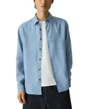 Theory Irving Shirt in Relaxed Linen X Small
