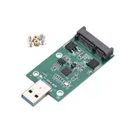 USB 3.0 to Mini PCIE mSATA SSD External mSATA to USB 3.0 SSD Convertor Adapter G