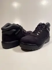 Timberland Field Boot WP L/F Mid Black Nubuck, TB 0A1A12 001, Men’s Size 9.5