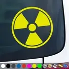 Radioactive Decal Nuclear Power Warning Energy Sticker Car Truck Gift Idea