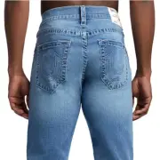 True Religion Men's Rocco Skinny Fit Stretch Jeans in Moody Blues