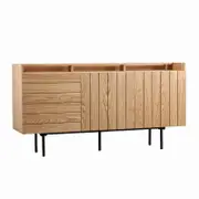 Modern Furniture ZANE Sideboard Buffet 150cm - Natural Oak