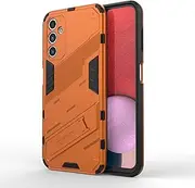 [JOJOBE] Horizontal Kickstand Case for Samsung Galaxy A14 5G / A14 4G Cover case Phone Holder with Vertical Kickstand Case Compatible with Samsung A14 5G / A14 4G-Orange