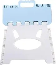 TEMPNAP 1Pc Thickened Plastic Folding Stool Portable Stepping Stool for Outdoor Activities Lightweight and Easy One Handed Operation for Camping Fishing and Picnics