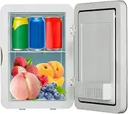 Mini Car Refrigerator 8L Car Fridge Cool Ice Box Freezer For Summer Iced Drinks Water For Camping Long Journey
