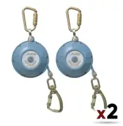 FallTech 7465A Fall Arrest Anchor, Adjusts from 21"- 51" (Pack of 2)