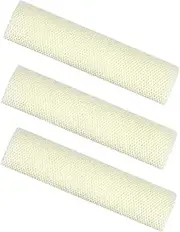 3 Pieces African Bath Sponges, Foldable African Exfoliating Nets, Nylon Net Towels, Body Sponge Back Scrubber Skin Smoother, Body Bathing Cleaning Tools Great For Women Men Daily Use (White)