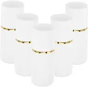 Baluue 5pcs Refillable Sponge Applicator Bottles Empty Essential Oil Containers with Nonwoven Sponge Top for Precise Application of Cosmetic Liquids Perfumes and Paint