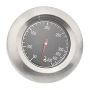 BBQ Smoker Grill Thermometer Temperature Gauge Stainless Steel Oven Cooking BBQ