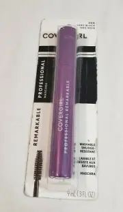 COVERGIRL Remarkable Washable Smudge Resistant Mascara 200 Very Black