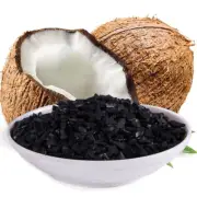 Coconut shell charcoal Carbon Chips 100% Pure Organic 200g